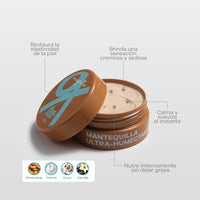 Mantequilla Corporal Ultra - Humectante Flor de Coco 150 g