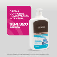 Crema Corporal Ultra Hidratante Sienna 1 L
