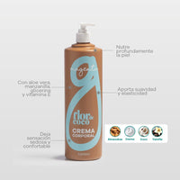 Crema Corporal Flor de Coco 1 L