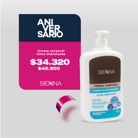 Crema Corporal Ultra Hidratante Sienna 1 L