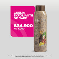 Crema Exfoliante de Café 600 ml