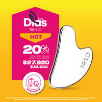 Gua Sha Facial de Acero Inoxidable