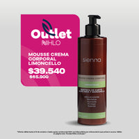 Mousse Crema Corporal Limoncello Sienna 440ml